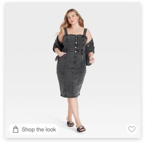 Ava & Viv Midi Denim Dress